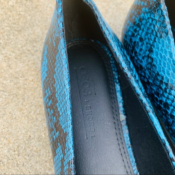NWOT ASOS Design  snakeskin ballet flats s9 (UK7) - Picture 6 of 11